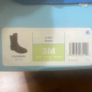 Stride Rite Girl Brown Booties. Size 3M Girl Size (2nd pair)